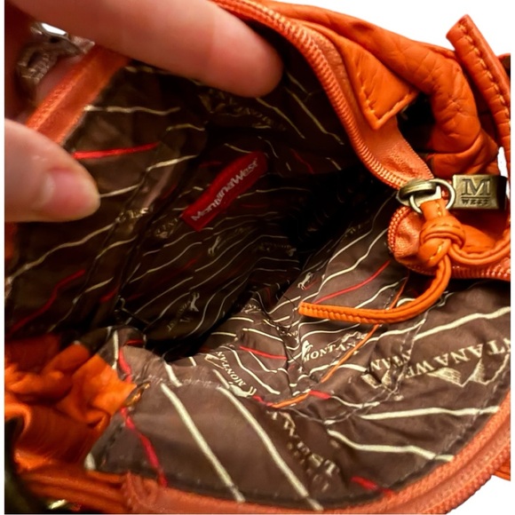 Montana West Orange Crossbody Bag NWT - Picture 3 of 6